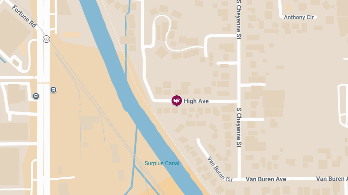 Bicyclist Injured at S 300 W & W High Ave