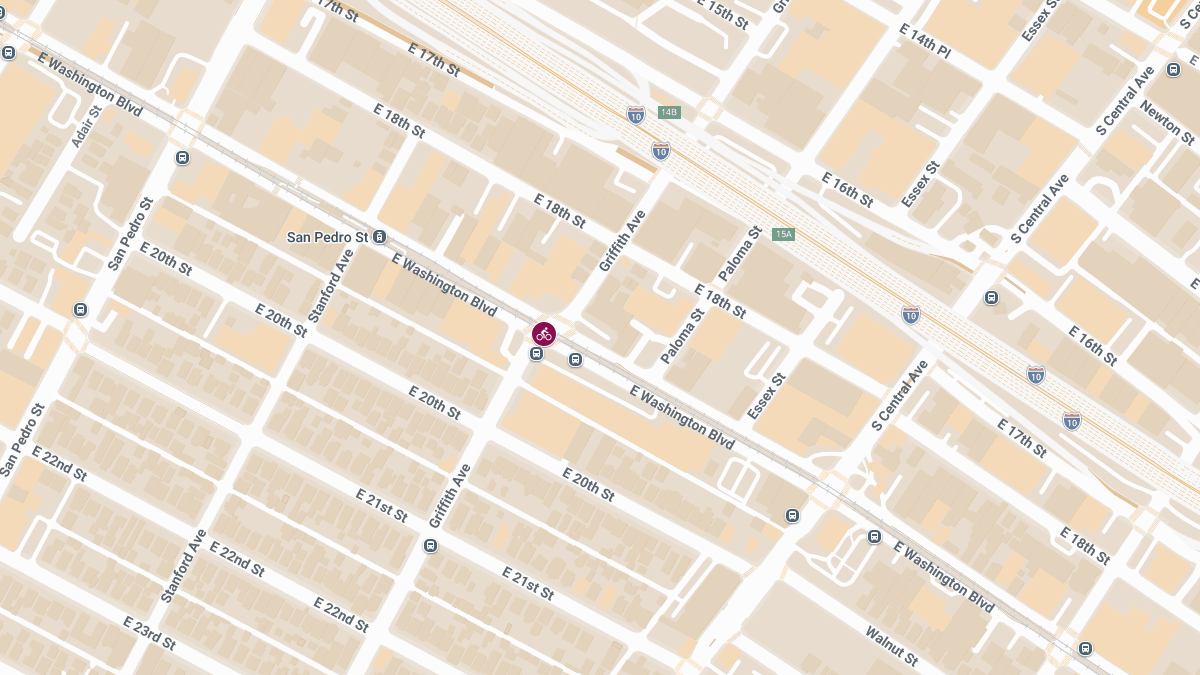 Bicyclist Injured at Washington & Griffith