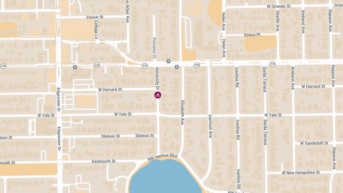 Bicyclist Injured in Collision on University Drive Trail