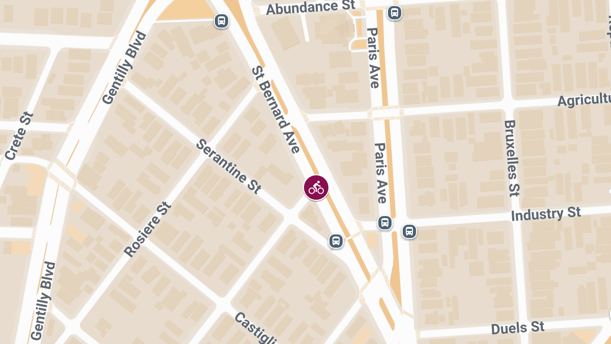 Bicyclist Injured in Crash at St Bernard Ave and N Gayoso St