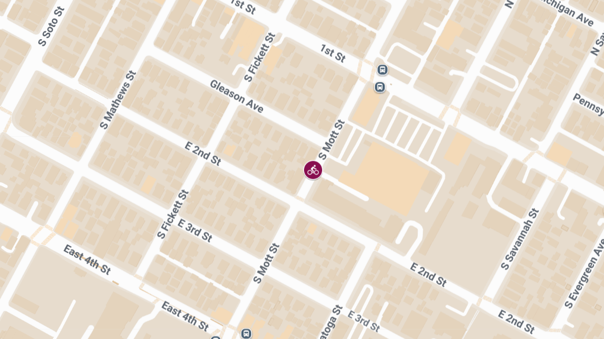 Bicyclist Injured in Traffic Collision at Gleason Ave & S Mott St