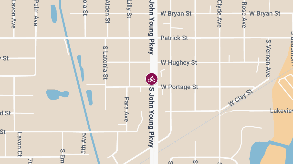 Bicyclist Killed in Crash on S John Young Pkwy