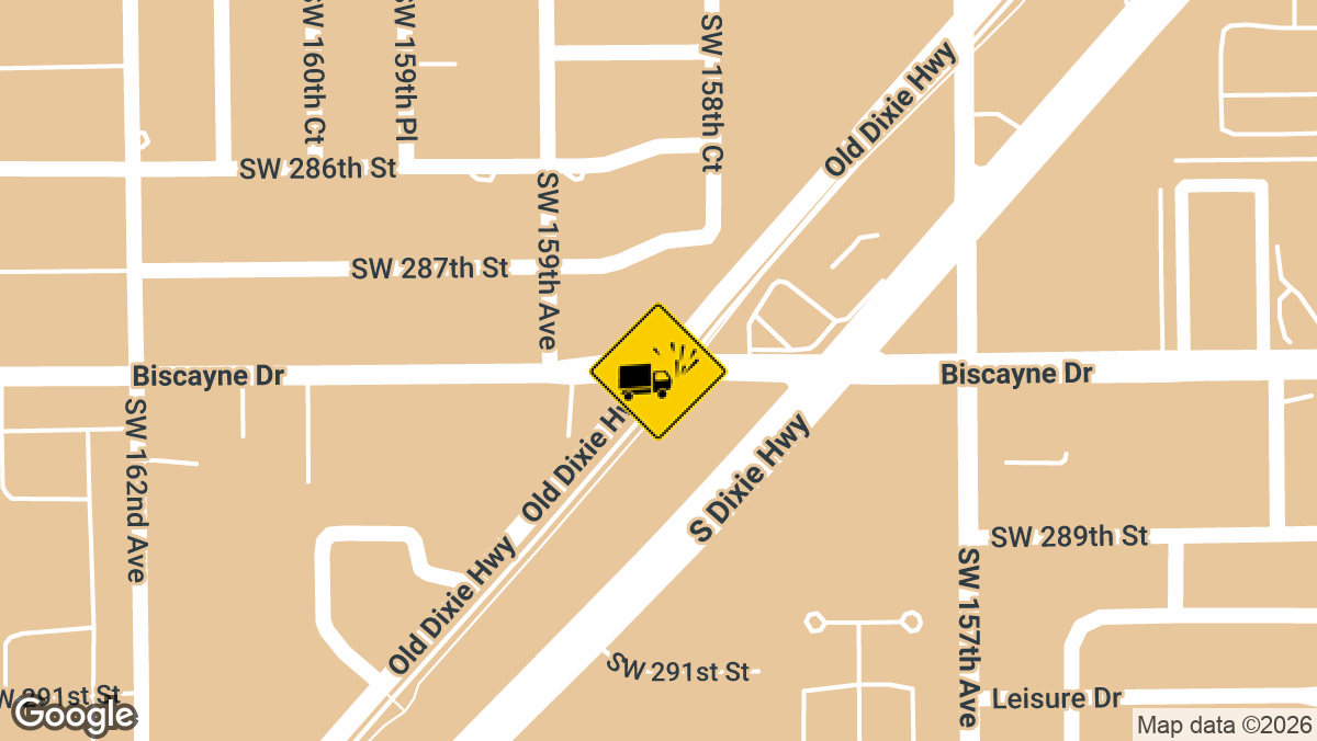 Biscayne Drive and Old Dixie Highway