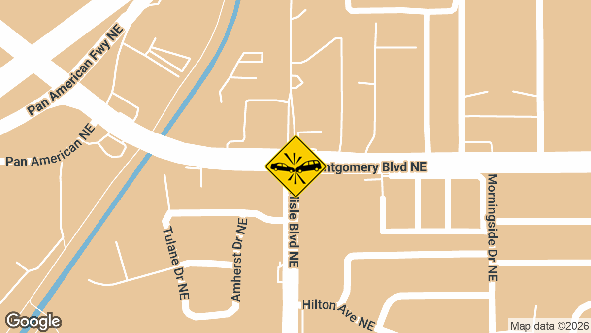 Carlisle Boulevard NE and Montgomery Boulevard NE
