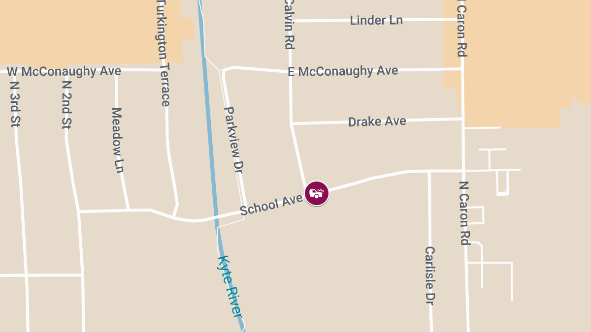 Child Injured in Crash Near School Ave