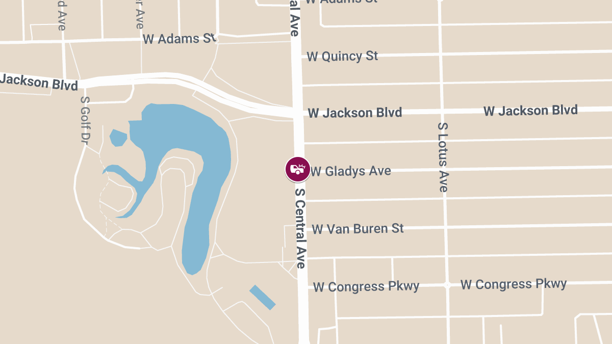 Child Injured in Hit-and-Run at Central & Gladys Ave