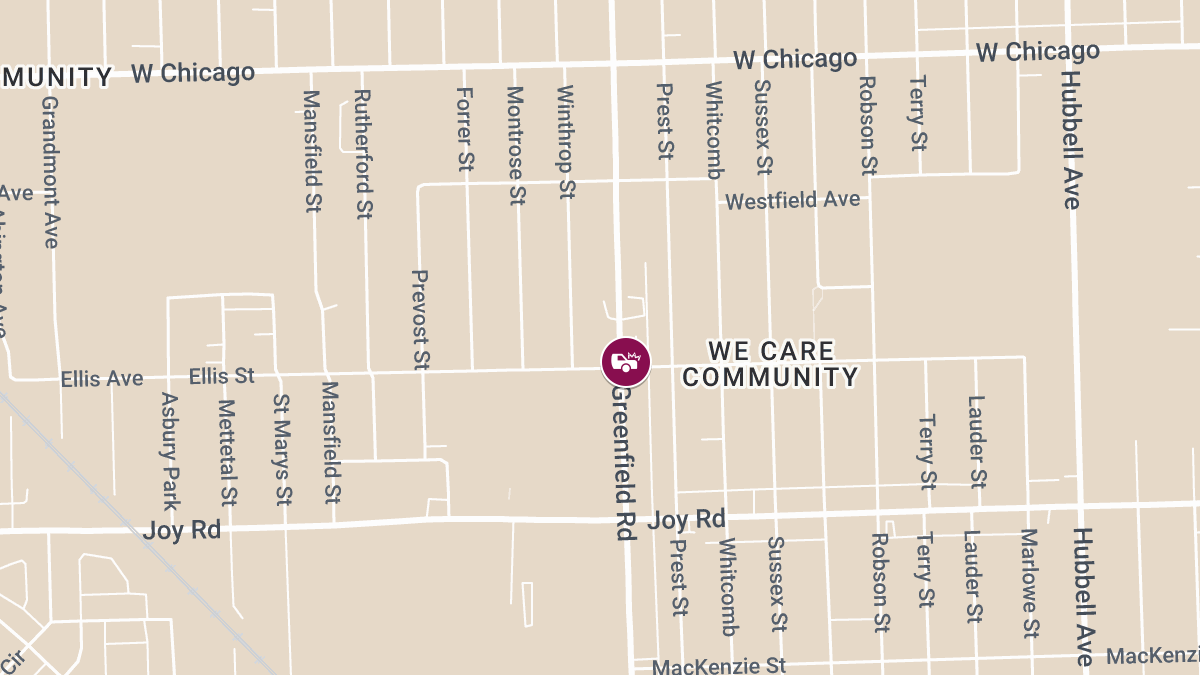 Collision Leaves Injuries, Downed Power Line on Greenfield Rd