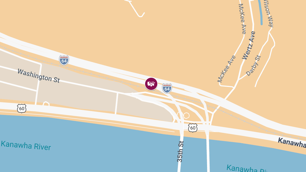 Collision Leaves Injuries at I-64W & Washington St Exit
