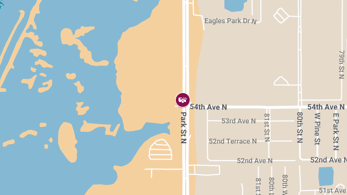 Collision Leaves Injuries at Park St N & 54th Ave N