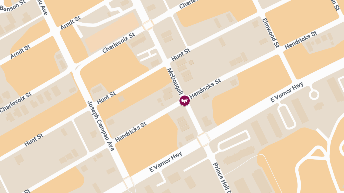 Collision With Injuries Near McDougall & Hendricks