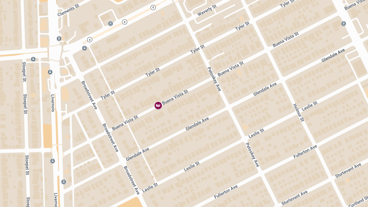 Collision With Injuries Reported Near W Buena Vista St