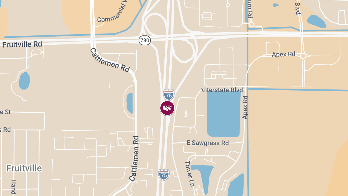 Collision With Injuries Reported on I-75 Near MM 213