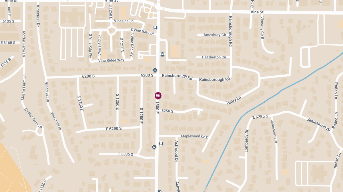 Collision With Injuries at 6168 S 1300 E