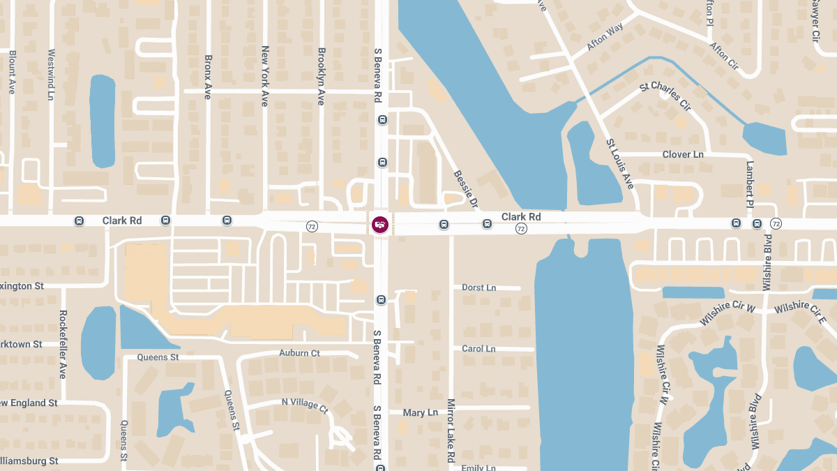 Collision With Injuries at Beneva Rd & Clark Rd