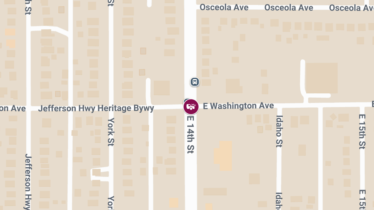 Collision With Injuries at E 14th St & E Washington Ave