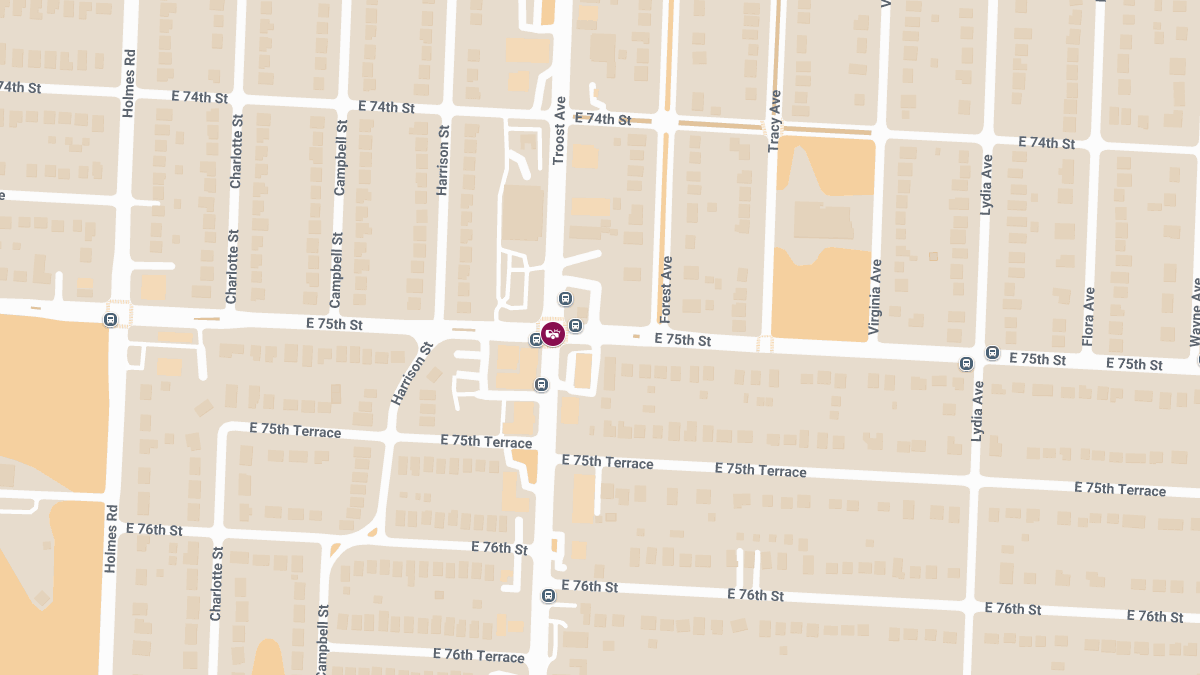 Collision With Injuries at E 75th St & Troost Ave