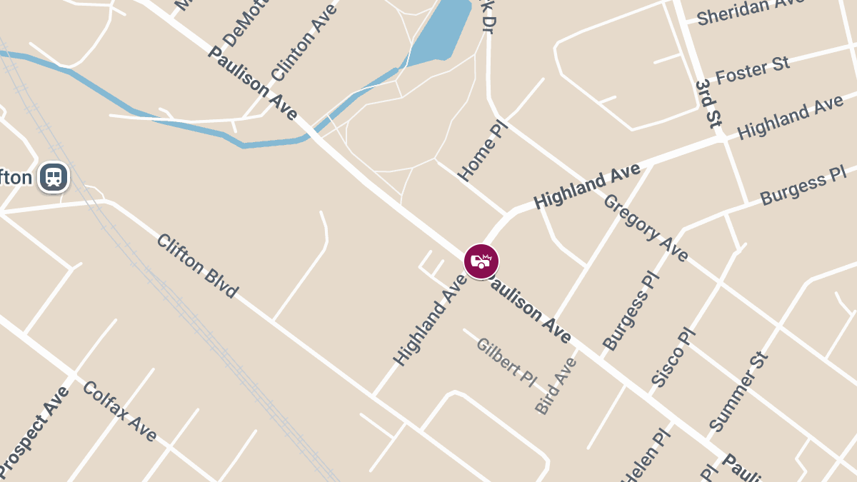 Collision With Injuries at Highland Ave & Paulison Ave