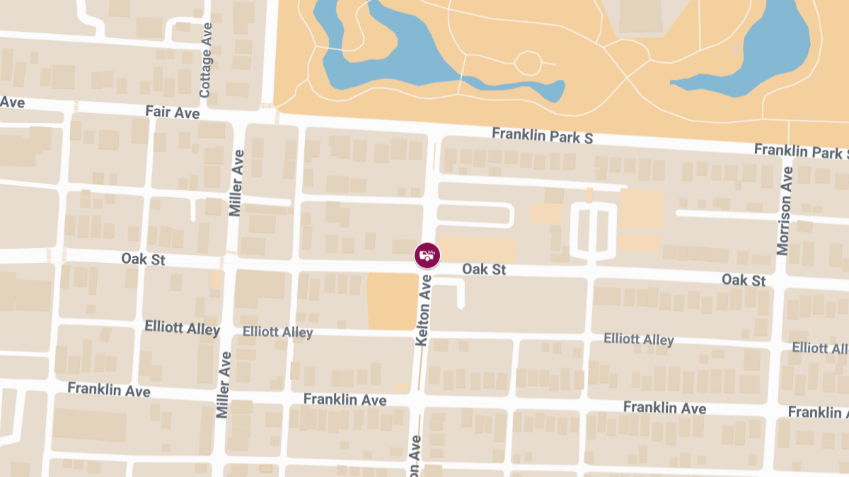 Collision With Injuries at Kelton Ave & Oak St