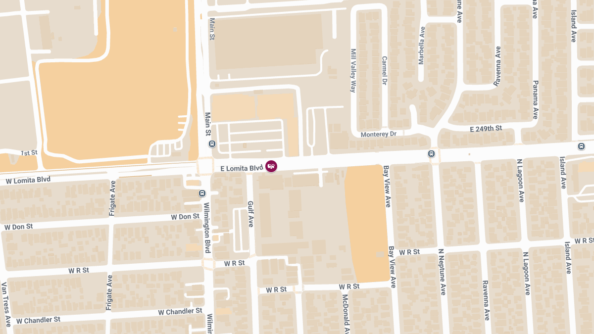 Collision With Injuries at Lomita Blvd