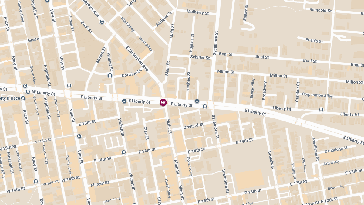 Collision With Injuries at Main St & E Liberty St