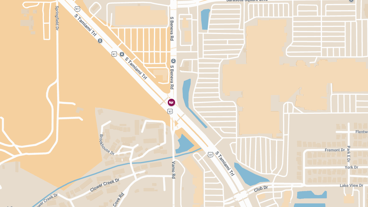 Collision With Injuries at S Tamiami Trl & Beneva Rd