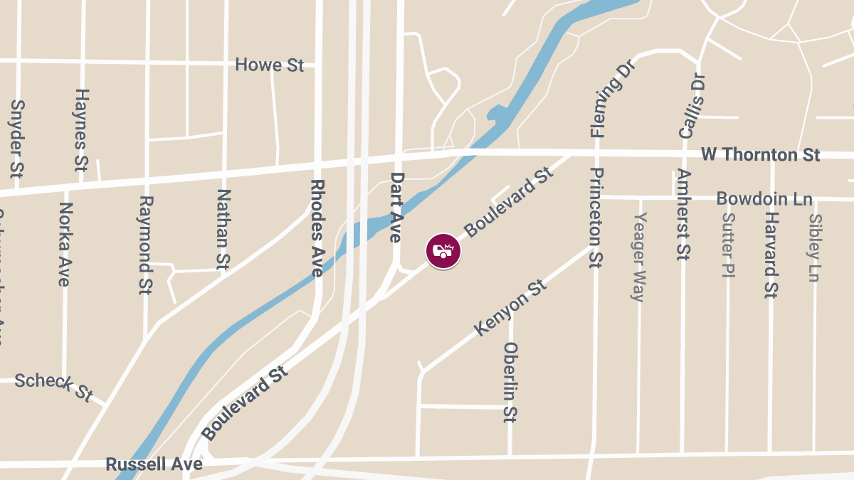 Collision With Injuries on Boulevard St at 4th Ave