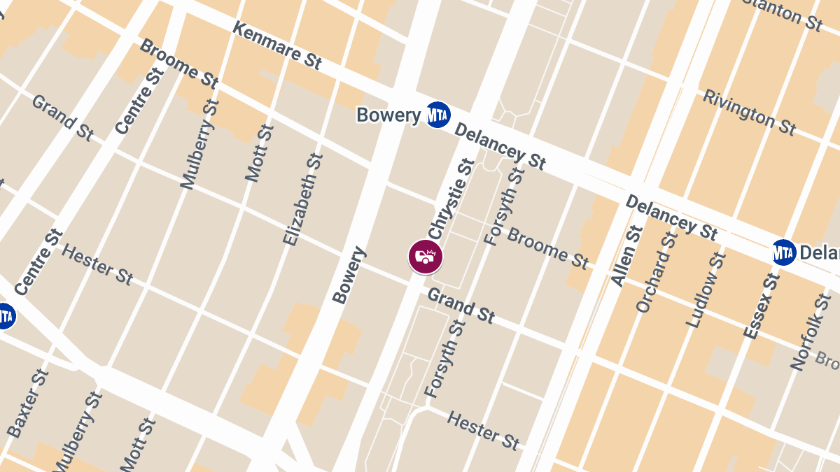 Collision With Injuries on Chrystie St