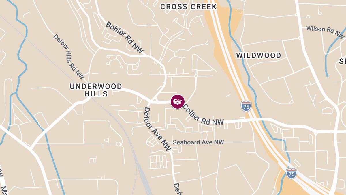 Collision With Injuries on Collier Rd