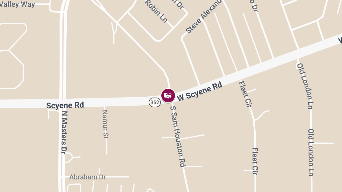 Collision at Scyene Rd & Sam Houston Rd Leaves Injuries