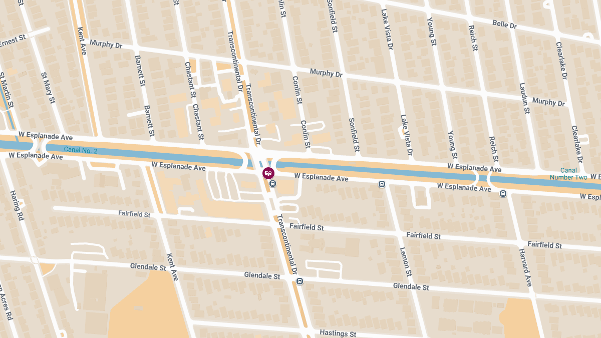 Collision at Transcontinental Dr & W Esplanade Ave Causes Injuries