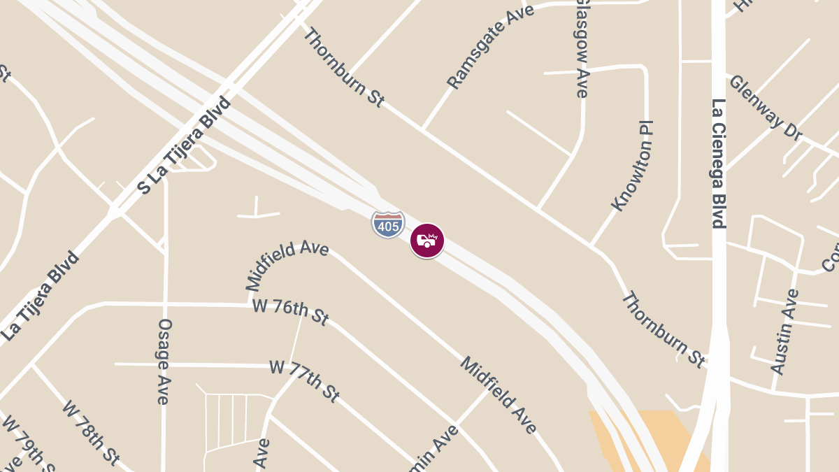 Collision on I-405 near La Cienega Blvd Leads to Injuries