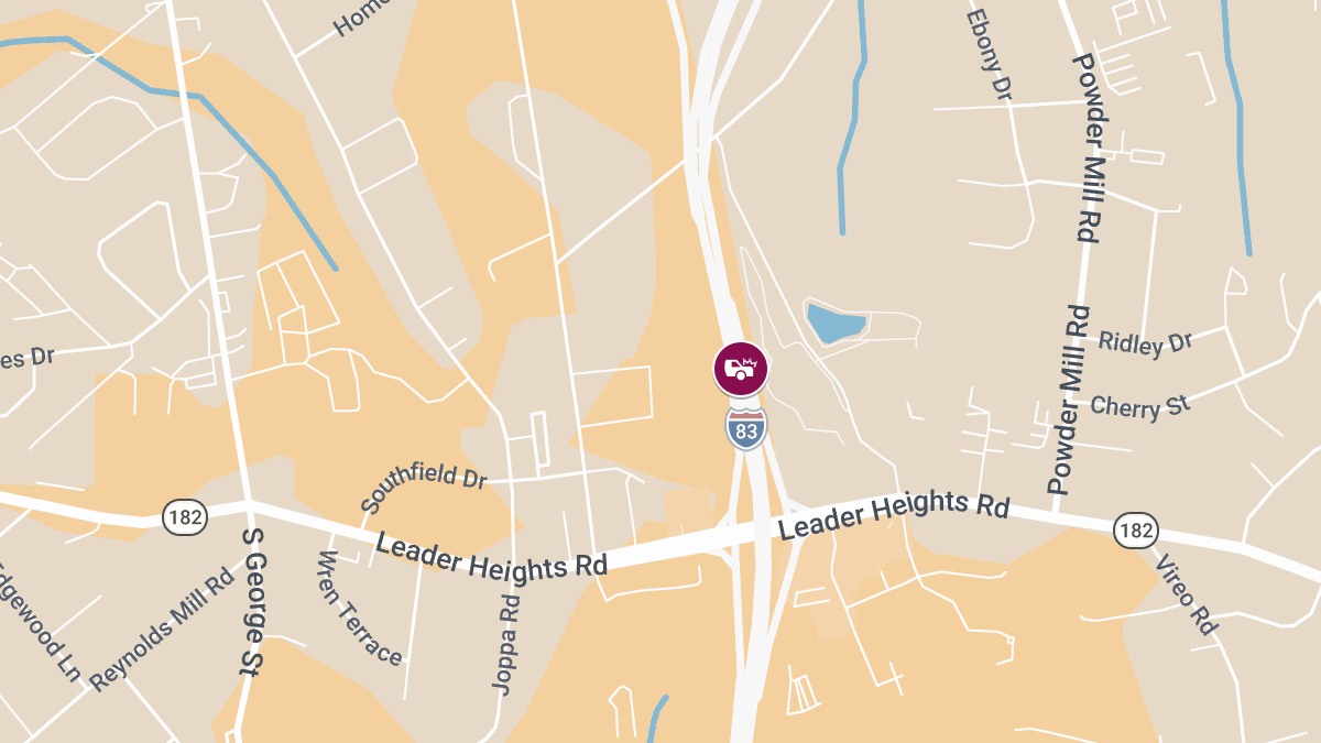 Collision on I‑83 Near Leaders Heights Rd Leads to Injuries