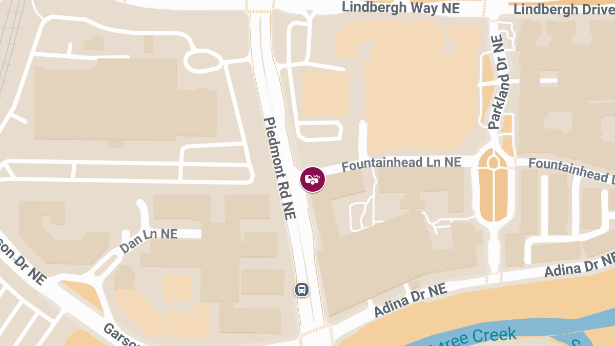 Collision with Injuries Near Piedmont Rd & Fountainhead Ln