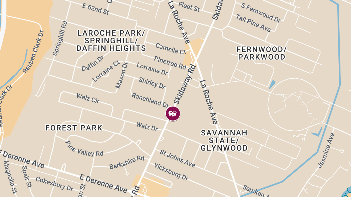 Collision with Injuries Near Skidaway Rd