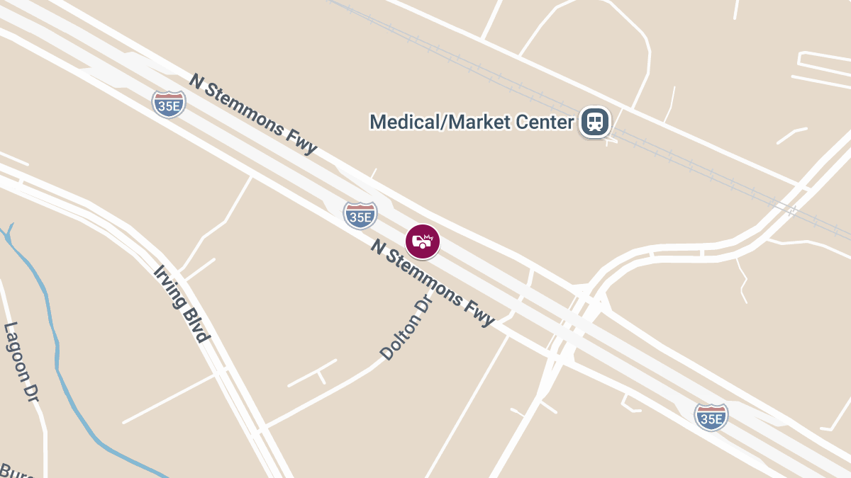 Collision with Injuries Reported at N Stemmons Fwy