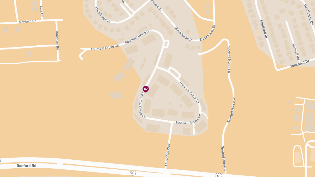Collision with Injuries Reported on Fountain Grove Cir