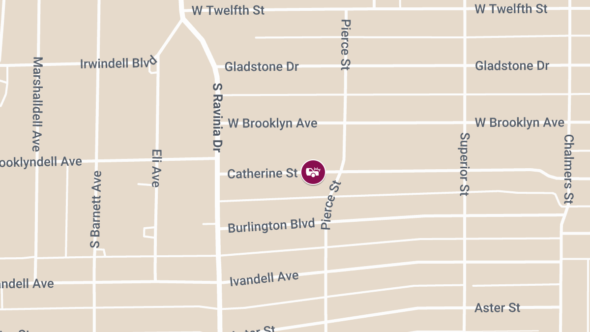 Collision with Injuries at 2400 Catherine St