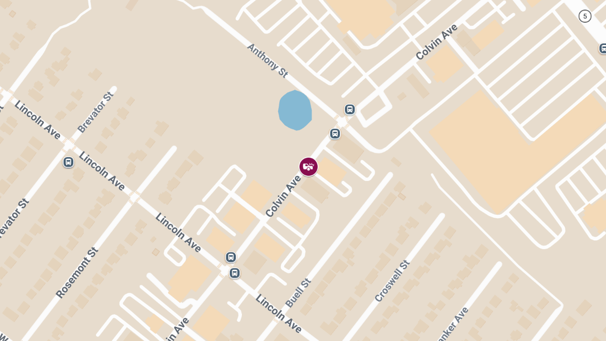 Collision with Injuries at 61 Colvin Ave