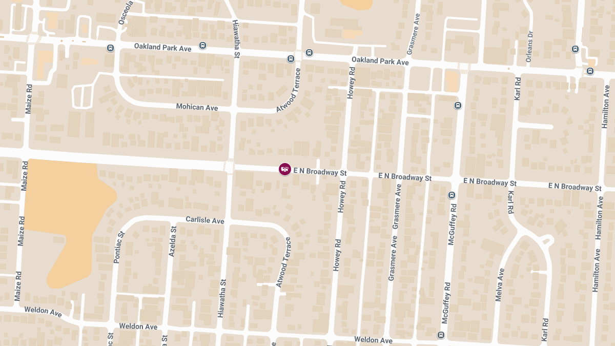Collision with Injuries at 940 E North Broadway St