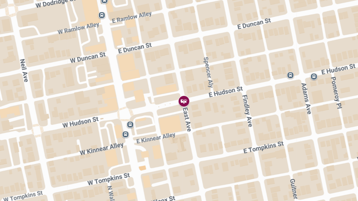 Collision with Injuries at E Hudson St & East Ave