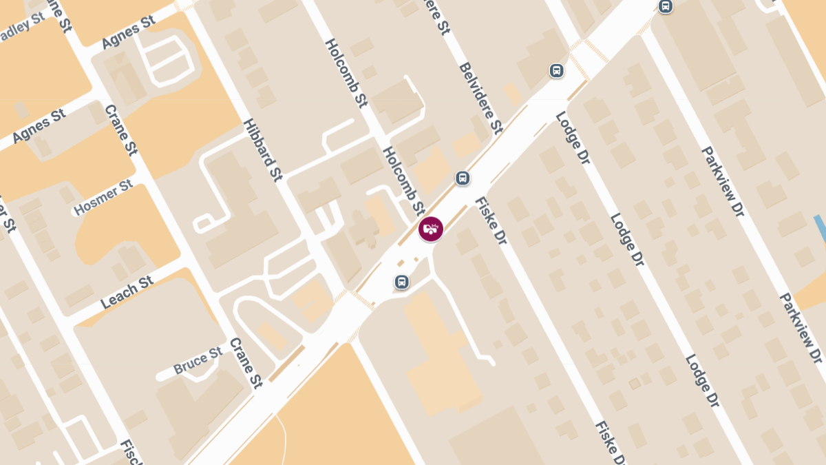 Collision with Injuries at Holcomb St & Jefferson Ave