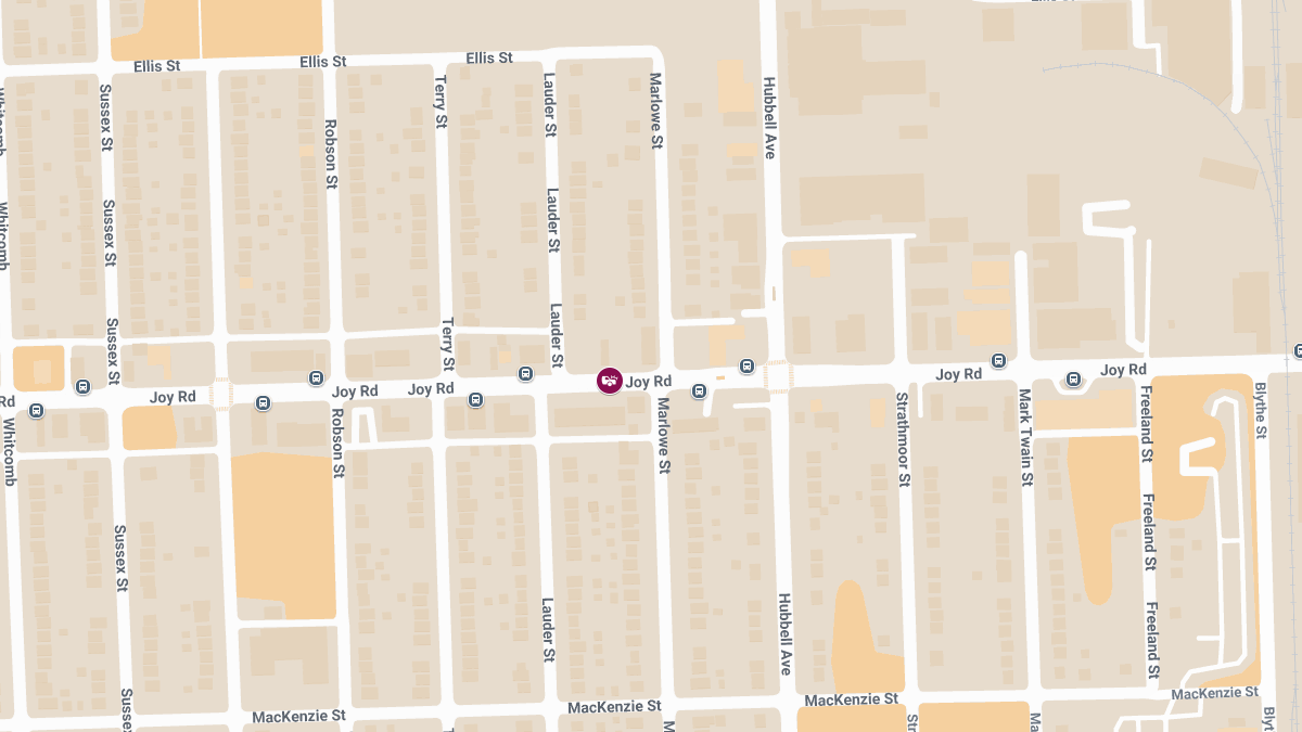 Collision with Injuries at Myers Rd and Joy Rd
