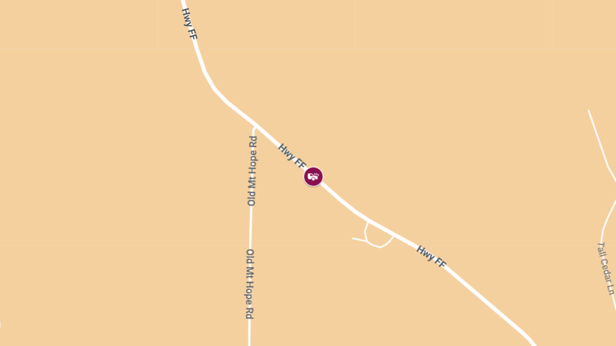 Collision with Injuries at US 60 & Hwy FF