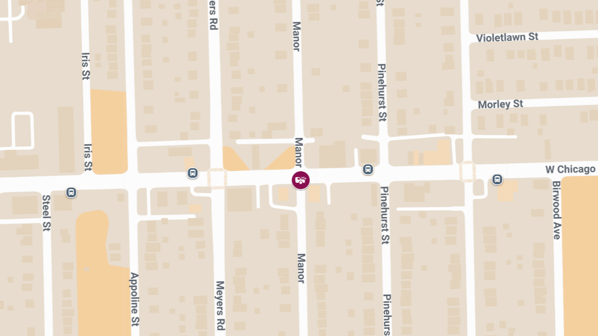 Collision with Injuries at West Chicago & Manor