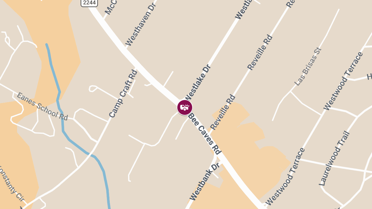 Collision with Injuries on Bee Cave Rd