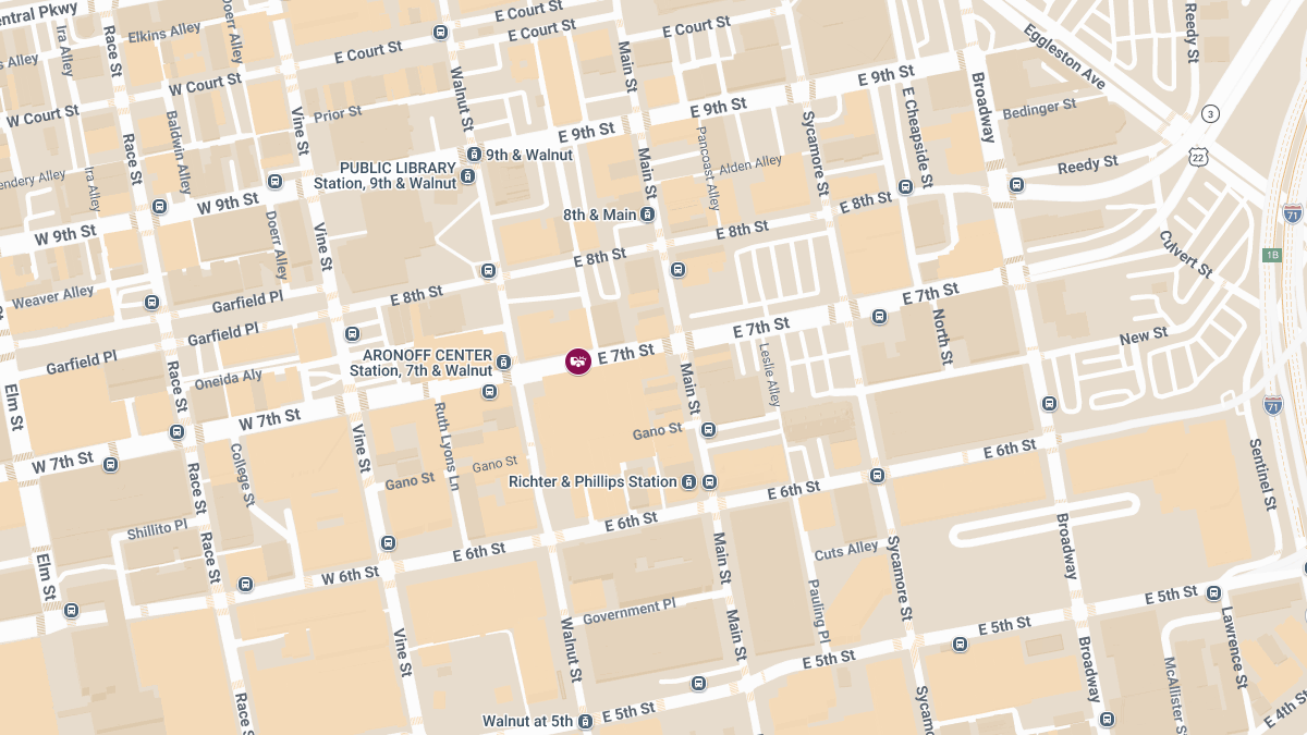Collision with Injuries on E 7th St near Walnut St