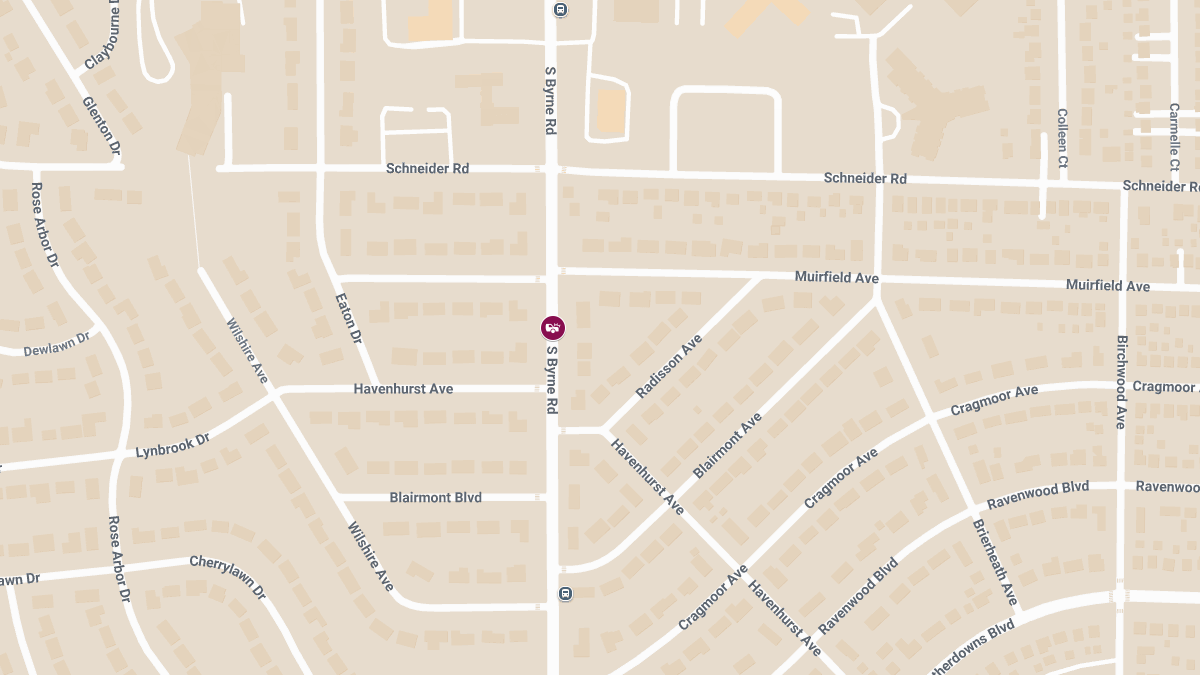 Collision with Injuries on S Byrne Rd Near Glendale