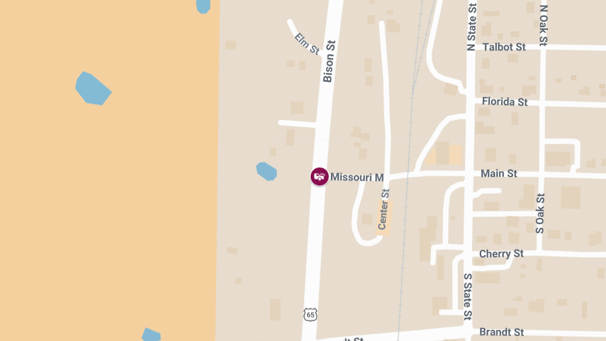 Collision with Injuries on Southbound US 65