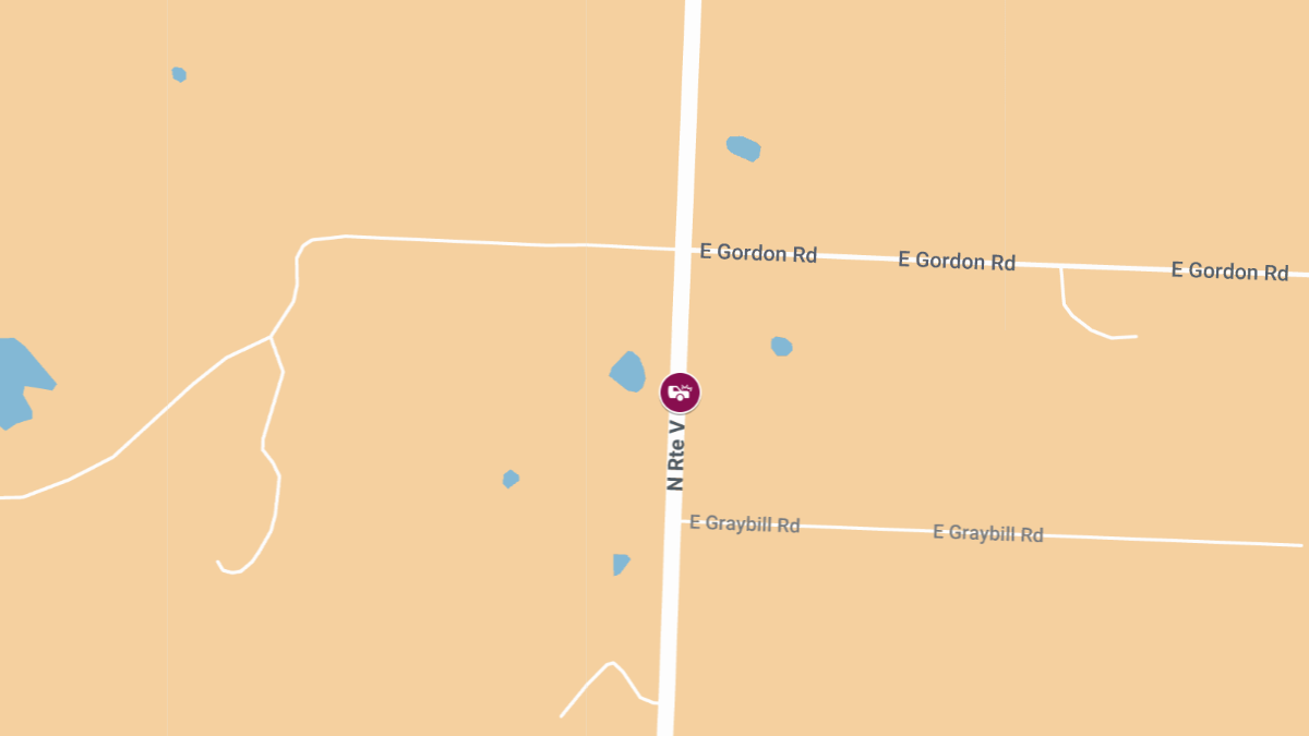 Collision with Injuries on US-67 South Near Rte V
