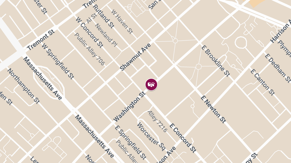 Collision with Injuries on Washington St